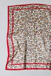 Thumbnail View 3: Leopard Print Satin Bandana