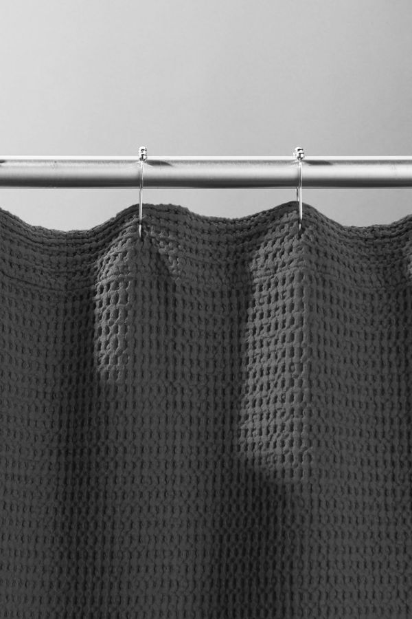 Slide View: 4: Hawkins New York Simple Waffle Shower Curtain