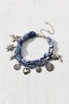 Thumbnail View 2: Bandana Wrap Charm Bracelet