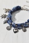 Thumbnail View 1: Bandana Wrap Charm Bracelet