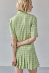 Thumbnail View 3: Another Girl Drop Waist Pleated Shirt Mini Dress