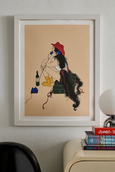 Juliana Kokolari ready to go Art Print