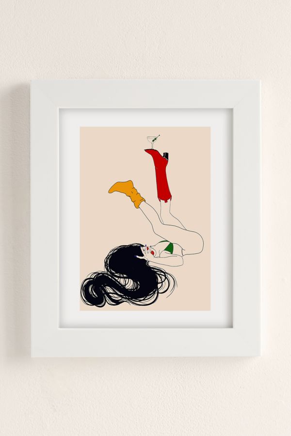 Slide View: 2: Juliana Kokolari nightcap Art Print