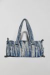 Thumbnail View 2: Bournestar Mini Patterned Denim Duffle Bag