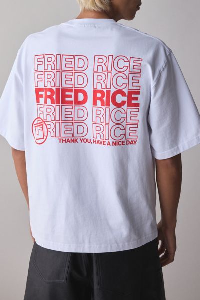 T-shirt graphique avec logo répété FRIED RICE