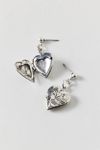 Thumbnail View 1: Etched Heart Locket Earring