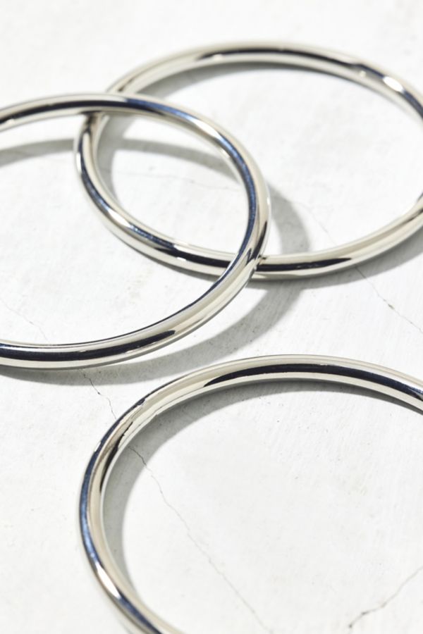 Slide View: 3: Tube Bangle Bracelet Set