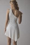 Thumbnail View 2: UO Michelle Lace Asymmetrical One-Shoulder Mini Dress