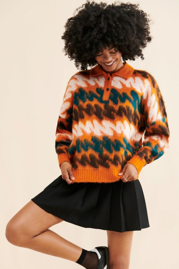 Slide View: 1: Obey Ari Fuzzy Sweater