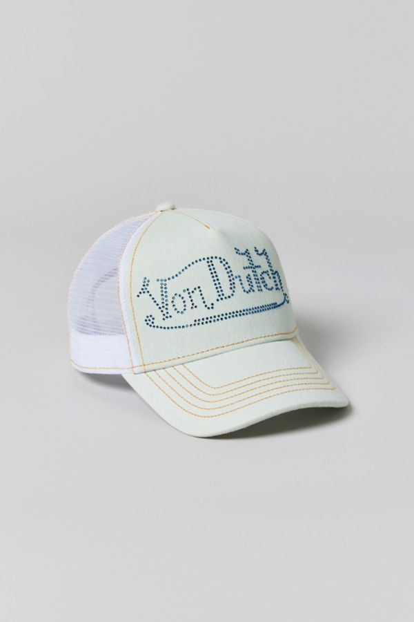 Slide View: 2: Von Dutch Bling Trucker Hat