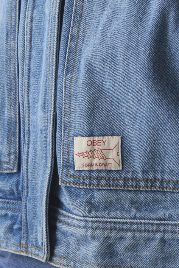 Slide View: 2: OBEY Sybil Denim Dad Jacket