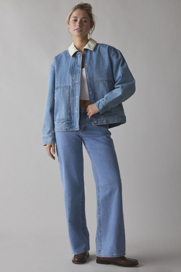 Slide View: 3: OBEY Sybil Denim Dad Jacket