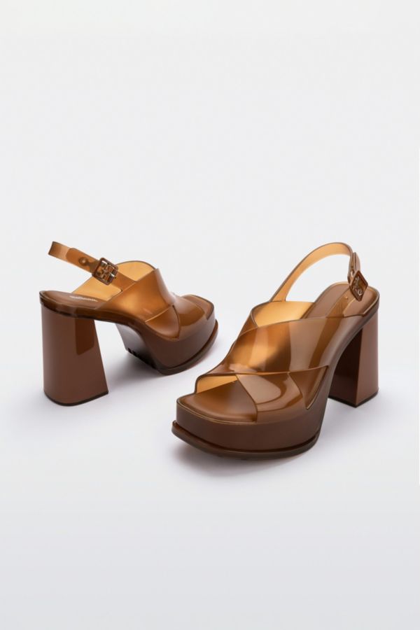 Slide View: 2: Melissa Dance Jelly Platform Heel