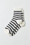 Thumbnail View 2: Textured Knit Striped Crew Sock