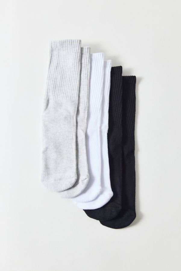 Slide View: 2: UO Crew Sock 3-Pack