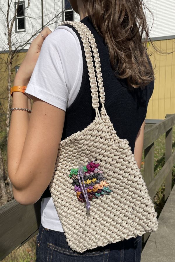 Slide View: 2: My Tumbleweeds Paracord Pocket Tote Bag