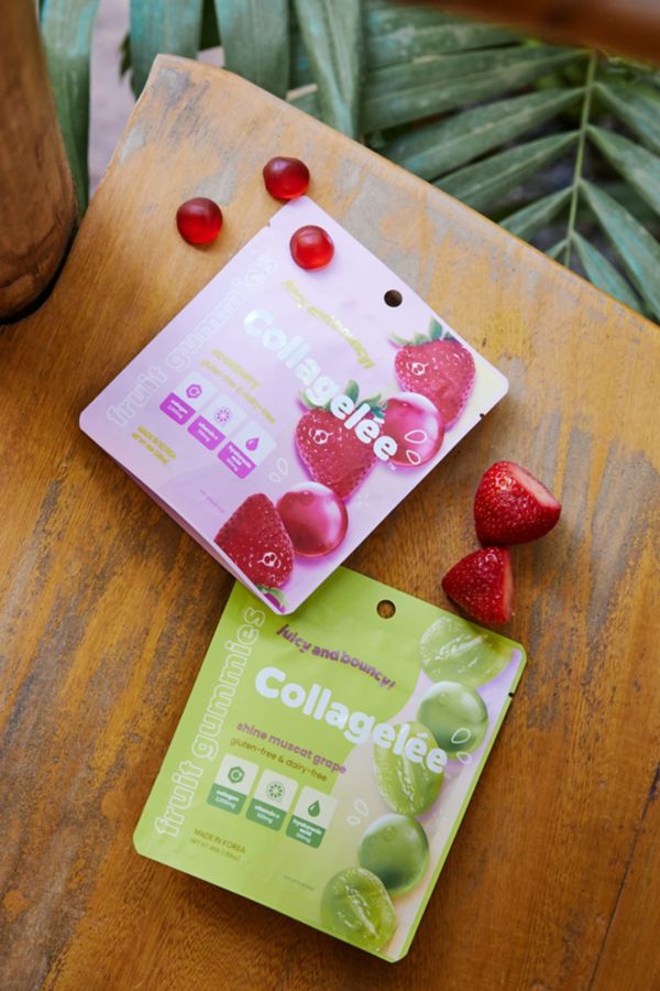 Slide View: 1: Collagelée Collagen-Infused Fruit Gummies Dietary Supplement