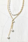 Thumbnail View 2: Pearl Layered Lariat Necklace