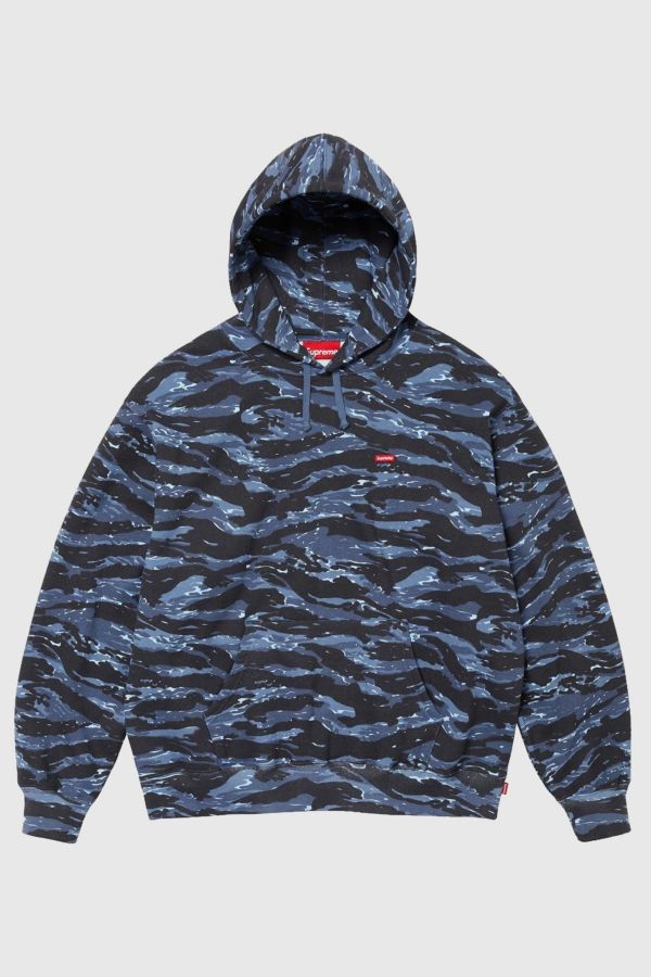 Slide View: 1: Supreme Small Box Hooded Sweatshirt FW24