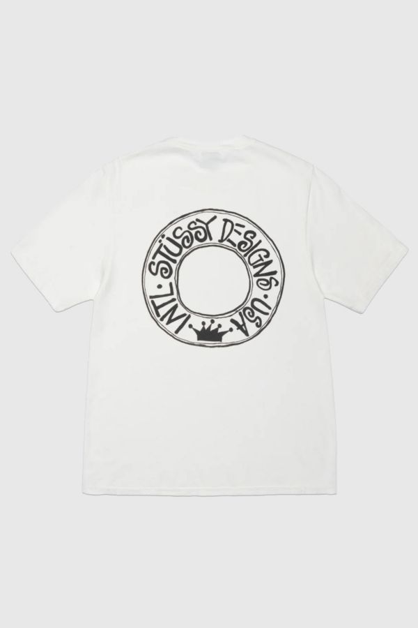 Slide View: 1: Stussy Buana Tee Pigment Dyed Graphic T-Shirt