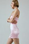 Thumbnail View 4: UO Vivien Corseted Strapless Satin Mini Dress