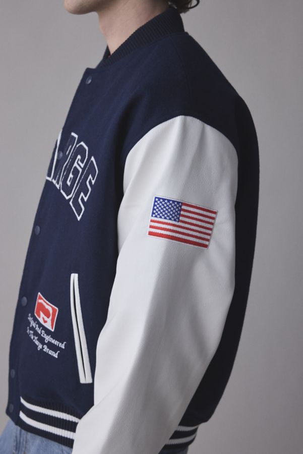 Slide View: 4: XLARGE OG Logo Varsity Jacket