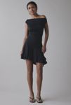 Thumbnail View 2: UO Happy Hour Asymmetrical Off-The-Shoulder Mini Dress