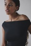 Thumbnail View 3: UO Happy Hour Asymmetrical Off-The-Shoulder Mini Dress