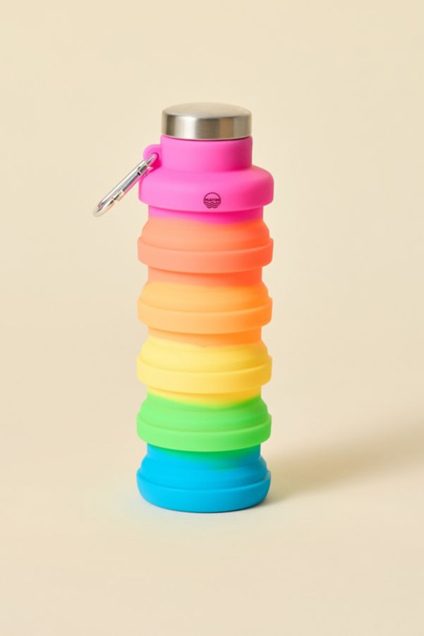 Slide View: 1: Mayim Tie-Dye Collapsible Water Bottle