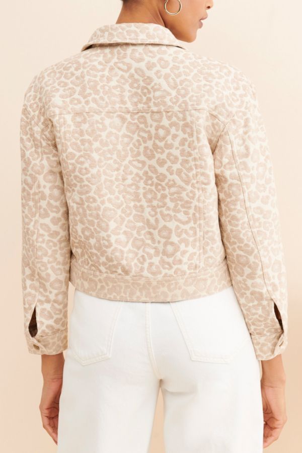 Slide View: 2: Saltwater Luxe Leopard Print Jacket