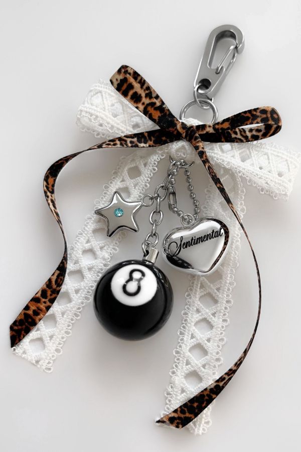 Slide View: 1: Five Fourty Nine Sentimental Bow Keychain