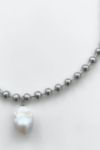 Thumbnail View 2: Five Fourty Nine Sloane Baroque Pearl Ball Bead Necklace