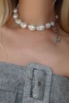 Thumbnail View 1: Five Fourty Nine Cleo Baroque Pearl Necklace