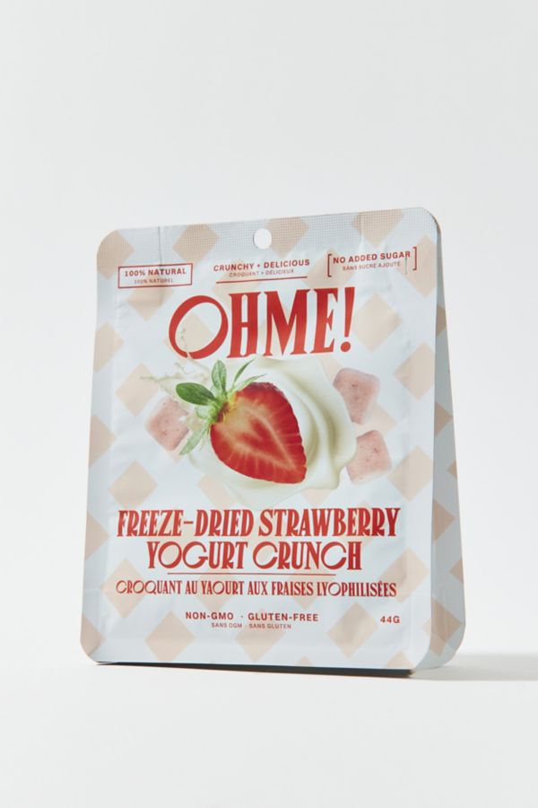 Slide View: 3: OHME! Freeze-Dried Yogurt Crunch Fruit Snack