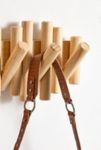 Thumbnail View 3: Mari Wood Modern Wall Multi-Hook