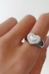 Thumbnail View 2: Five Fourty Nine LOML Heart Signet Ring