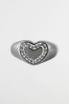 Thumbnail View 3: Five Fourty Nine LOML Heart Signet Ring