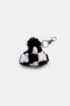 Thumbnail View 1: MARVES new york Crochet Mini Beanie Keychain Bag Charm