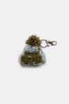 Thumbnail View 1: MARVES new york Crochet Checkered Mini Beanie Keychain Bag Charm