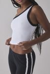 Thumbnail View 4: UO Penny Ribbed Knit One-Shoulder Crop Top