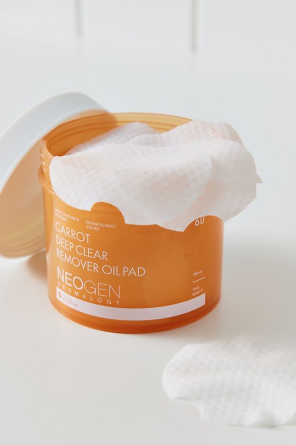 Slide View: 1: NEOGEN Lab Carrot Deep Clear Remover Oil Cleansing Pads