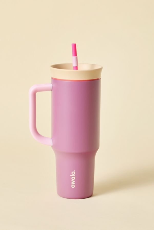 Slide View: 1: Owala Stainless Steel Insulated 40 oz Tumbler