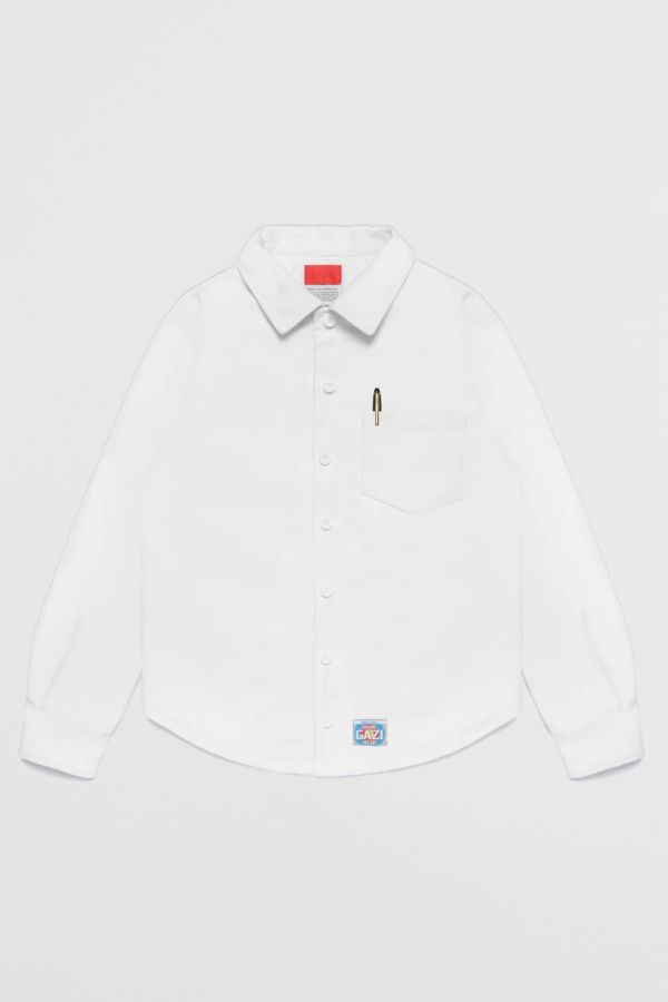 Slide View: 1: Fugazi White Collar Work Jacket