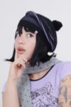 Thumbnail View 4: Strawberry Western Knit Beret Beanie