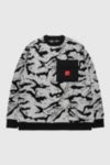 Thumbnail View 1: Fugazi Static Camo Knit Sweatshirt