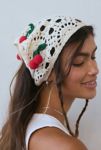 Thumbnail View 1: 3D Cherry Crochet Headscarf