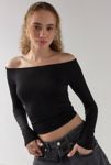 Thumbnail View 1: Urban Renewal Remnants Off-The-Shoulder Knit Top