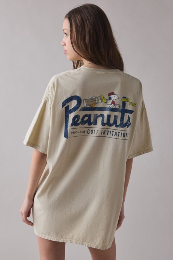 Slide View: 2: Peanuts Golf Champion Graphic T-Shirt Dress