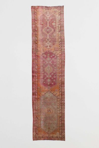 Canary Lane Vintage Runner Rug No. 1693