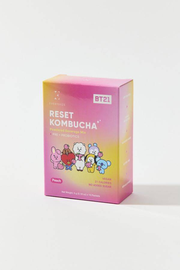 Slide View: 3: EVERYDAZE X BT21 Kombucha Drink Mix 10-Pack